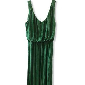 Sangria Green Maxi Dress